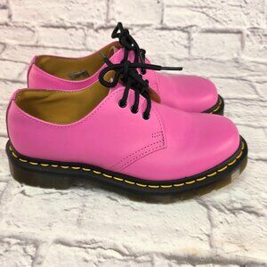 Dr. Martens Air Wair Shoes Ss M 4 / L 5 Bubblegum Pink Leather 31009 Oxfords